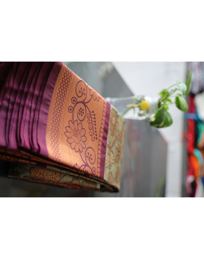 Cotton Silk Sarees (Dark Red)