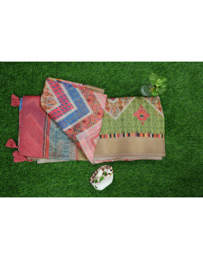 Messi silk cotton saree