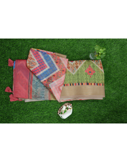Messi silk cotton saree