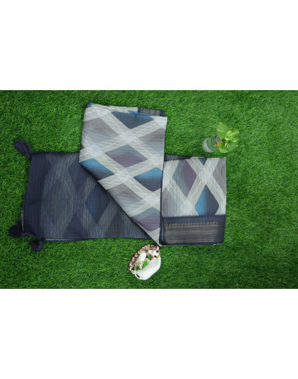 cotton printed saree
