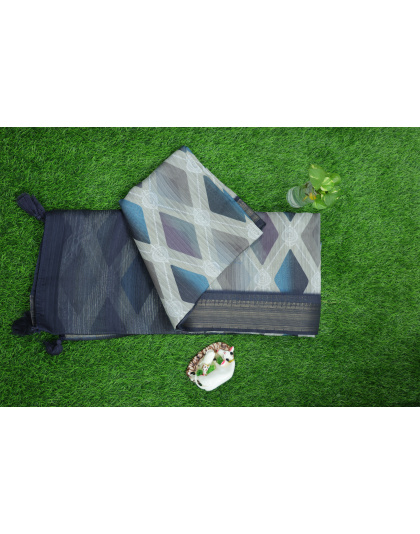 cotton printed saree