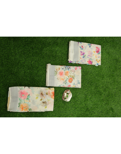Printed Cotton Saree
