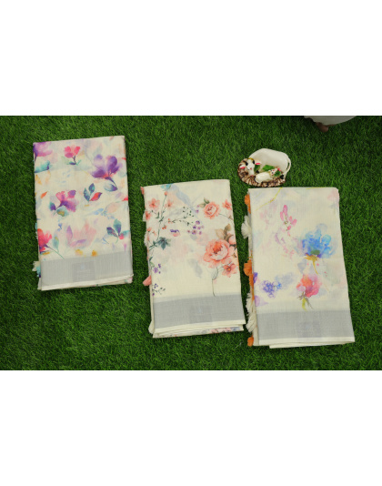 Printed Cotton Saree