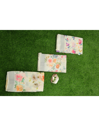 Printed Cotton Saree