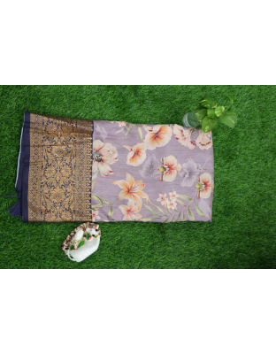 Fancy cotton saree