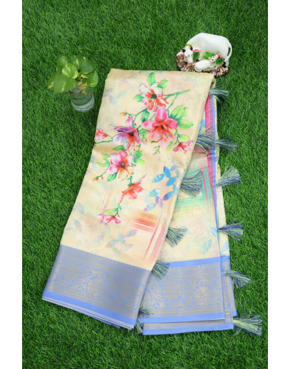 Lavender Dreams Cotton Saree
