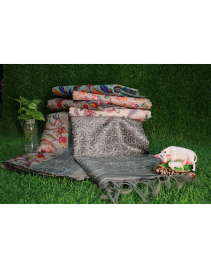 Elegant Lub Printed cotton Saree