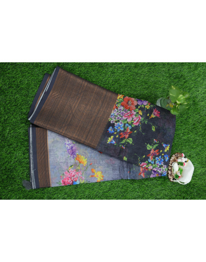 Cotton Digital Print Saree