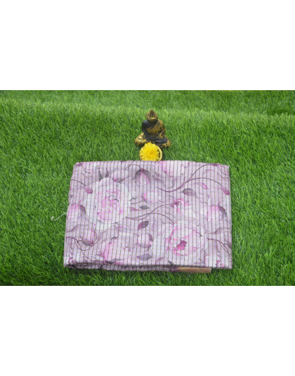 Blush Elegance Fancy Cotton Pink Saree