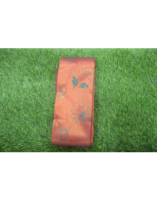 Soft Caramel Semi Tissue Saree