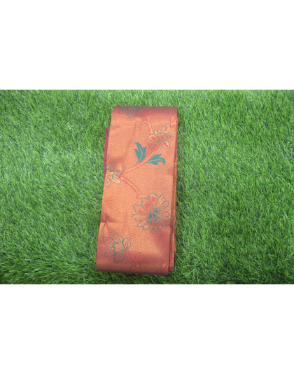 Soft Caramel Semi Tissue Saree