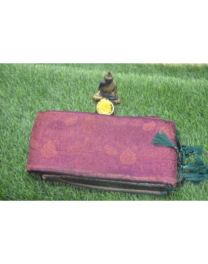 Royal Allure Kubera Dark Pink Saree