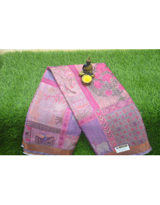 Vibrant Digital Tasser Saree