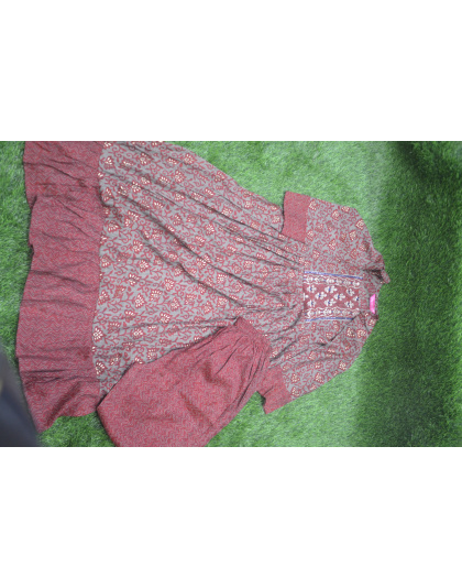 Classic Maroon Kurti