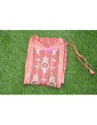 Elegant Peach Chudi Kurti